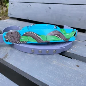 Collier personnalisé & laisse - La FabriKe des Loups